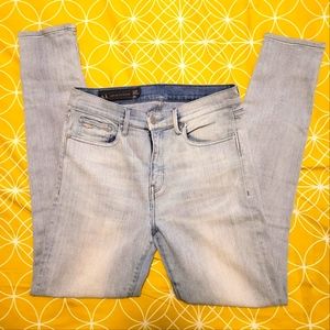 A|X High Rise Super Skinny Jeans, Sz 29